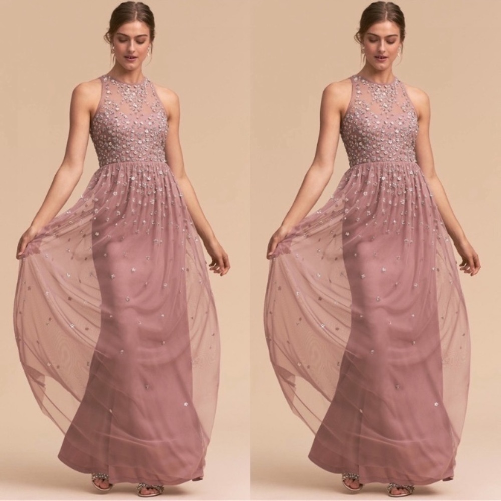 🆕NWT Anthropologie BHLDN embellished maxi dress